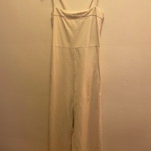 Errant drop crotch strappy jumpsuit